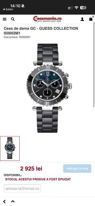 Ceas Guess Collection Ceramic