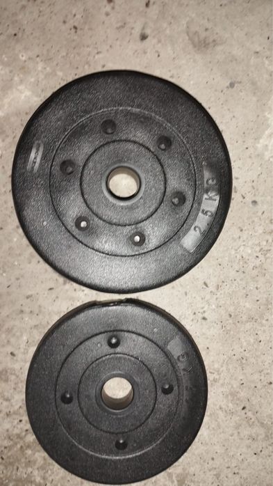 2 Gantere + aparat pentru abdomene vitalmaxx