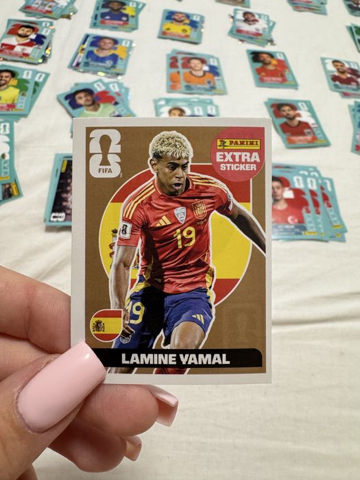 Extra Sticker Lamine Yamal Bronze