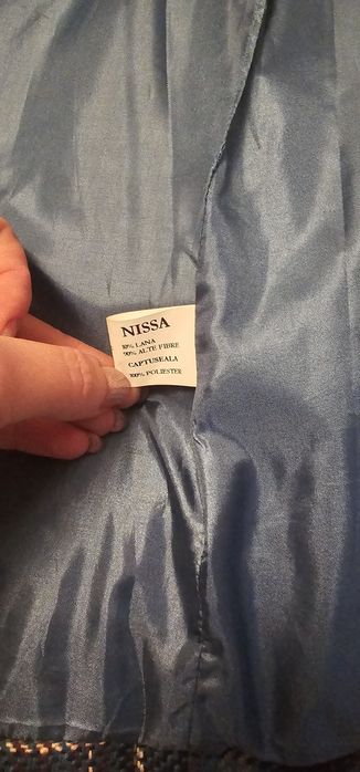 Palton Nissa cu maneca scurta M