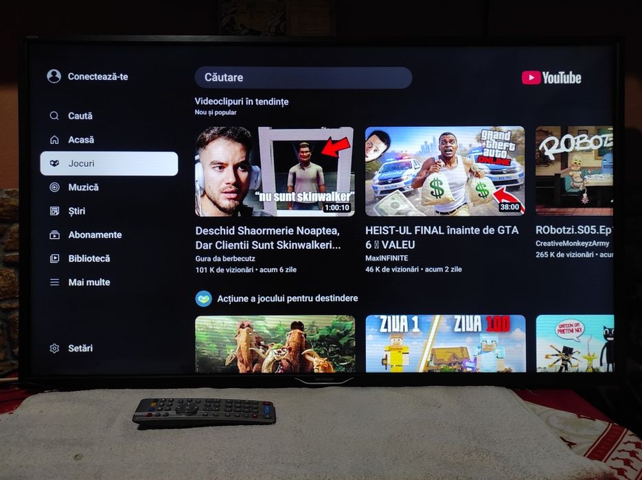 Smart tv Sharp 102 cm