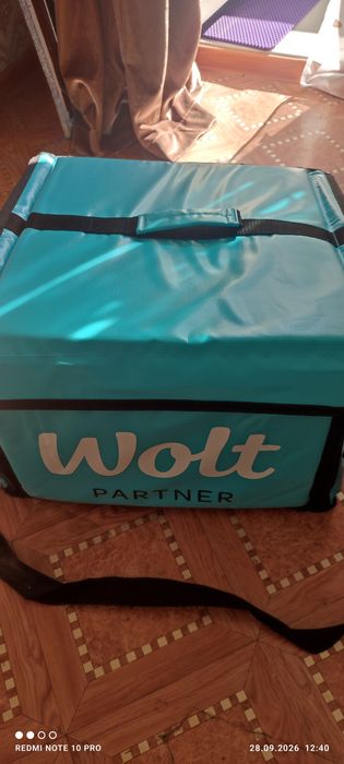 Термосумка WOLT новая