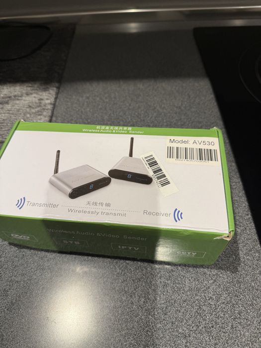 Measy AV530 5.8 GHz Wireless AV Transmitter and Receiver RCA