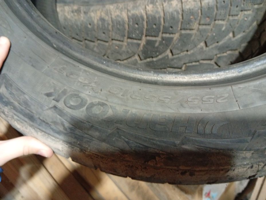 Резина Hankook. Зимняя.