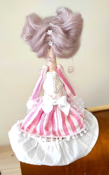 Кукла София. Текстилна мека кукла. ръчна изработка.