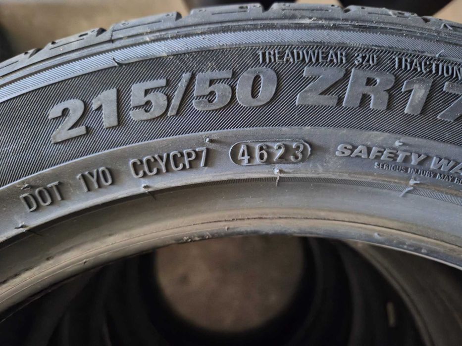 4 Anvelope de VARA - 215/50/17 95W XL - KUMHO Ecsta PS71 - NOU - DOT 4623 !