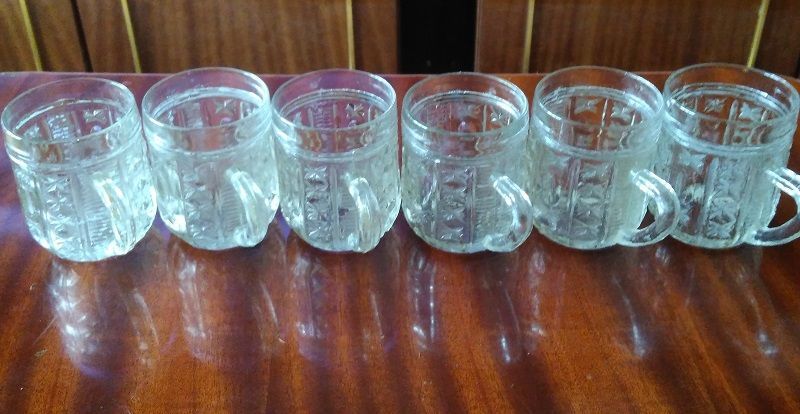 Бокальчики хрусталь СССР 6 штук