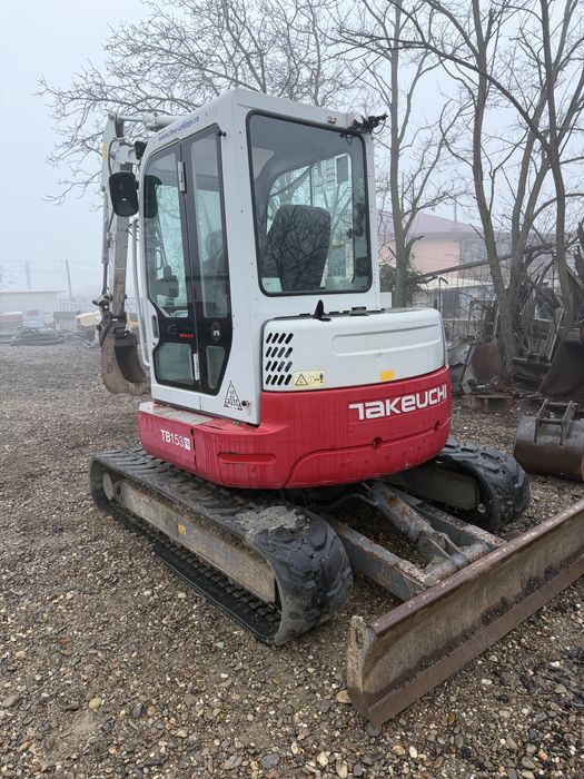Vand excavator takeuchi tb 153 fr