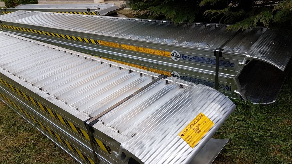 Rampe 3,5m din aluminiu cale klac