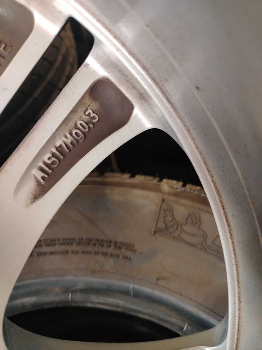 4бр.алуминиева джанта 17цола за Mercedes 5x112
