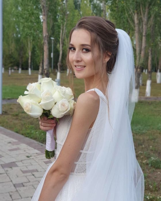Счастливое свадебное платье
