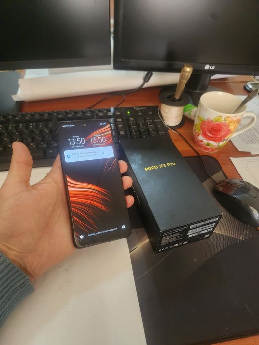 Poco X3pro 8+3/256gb(2023) iwlawi zur usta kurmagan aybi yuq tozza tel