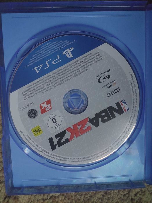 Диск пс4 NBA2K21