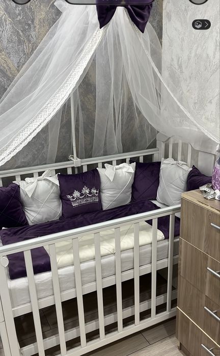 Кроватка+комплект