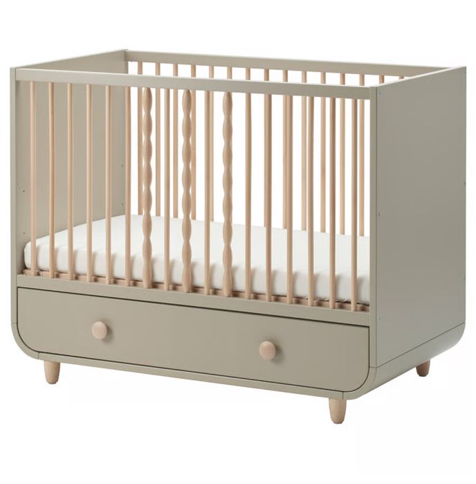 Patut MYLLRA ikea + masa infasat MYLLRA bej / unicat in RO