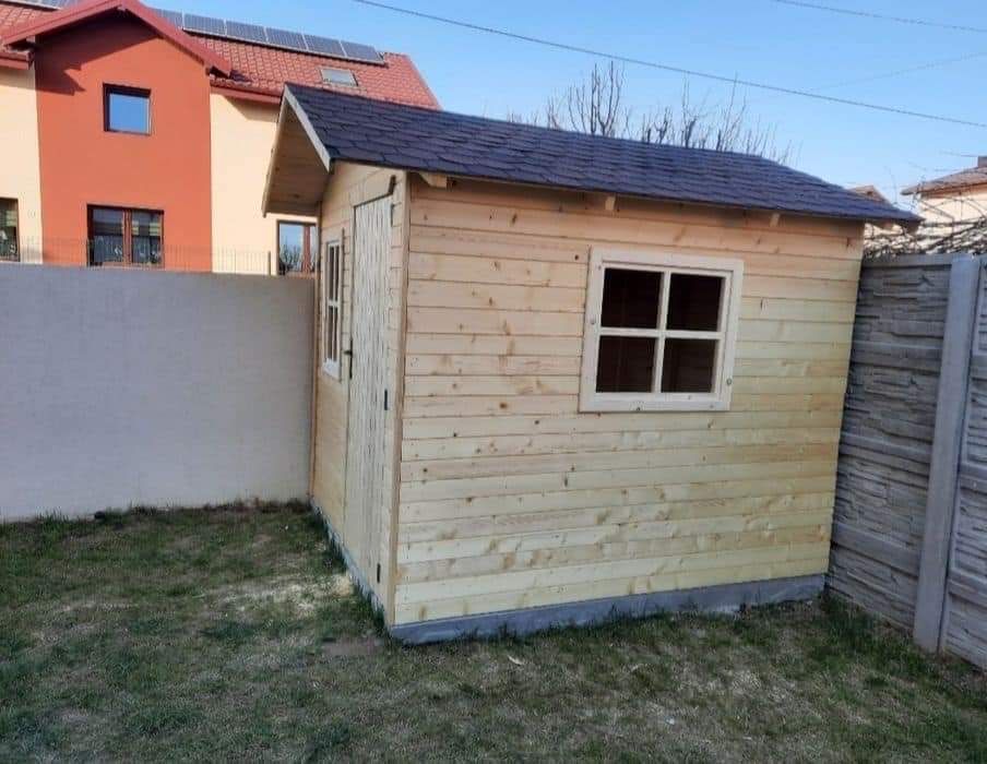 Fac magazie din lemn cu materiale mele metionez ma deplasez orude i