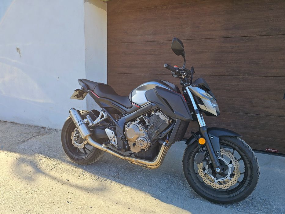 Honda CB650FA cu ABS, an 2017,evacuare STORM. Se poate limita pt A2