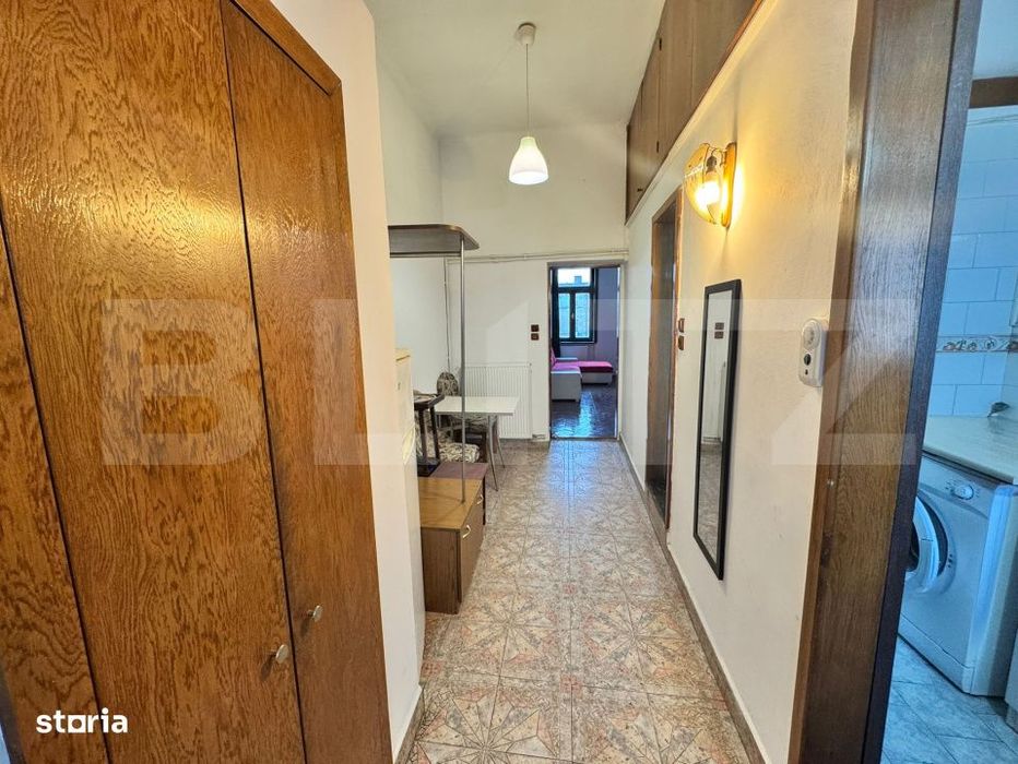 Apartament 1 camera, 43 mp, zona Unirii