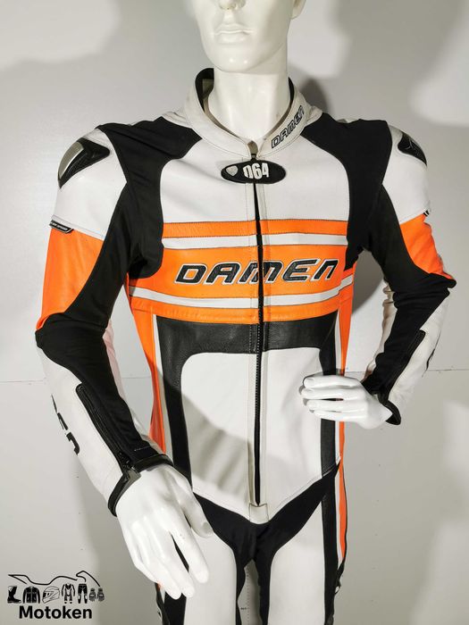 Costum moto circuit DAMEN cu cocoasa marime 50