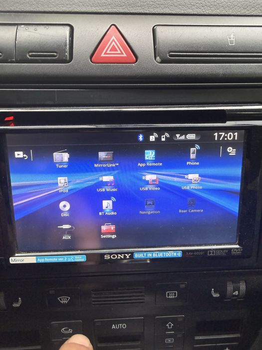 Casetofon 2din sony XAV-602BT 4x55 w