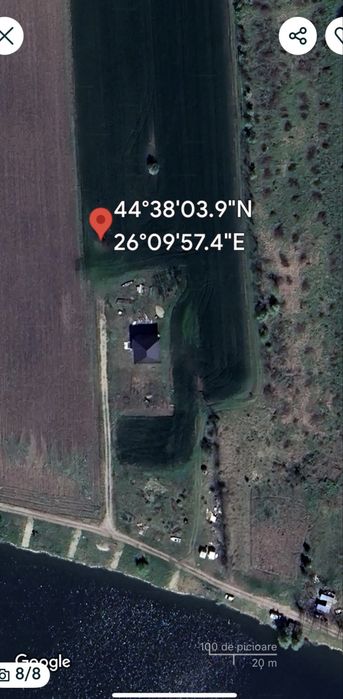 Teren la lac Caciulati Balta palatului