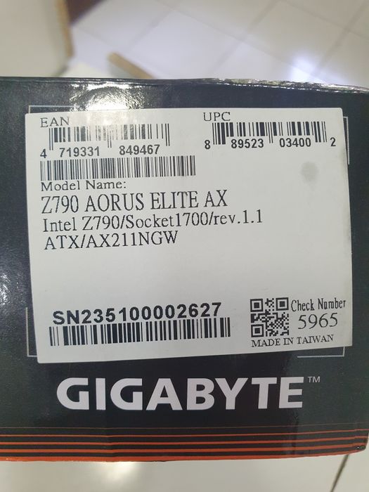 Gigabyte auros z790 ax wifi