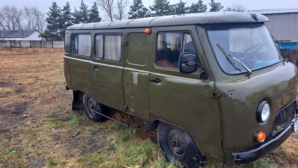 Уаз буханка на ходу