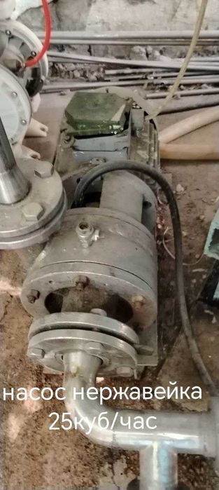 насос нержавейка пищевой