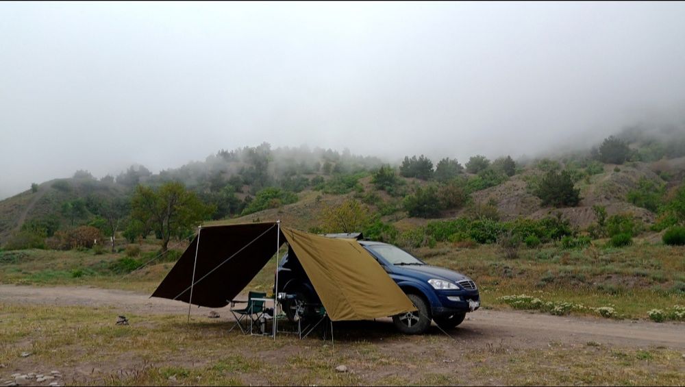 Автомобильные тент маркиза .