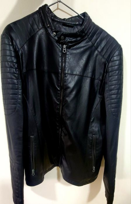 Кожаная куртка Pull & Bear состояние новая