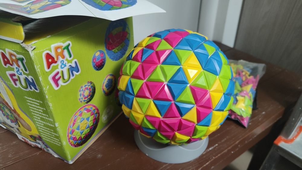Игрушка мозаика шар