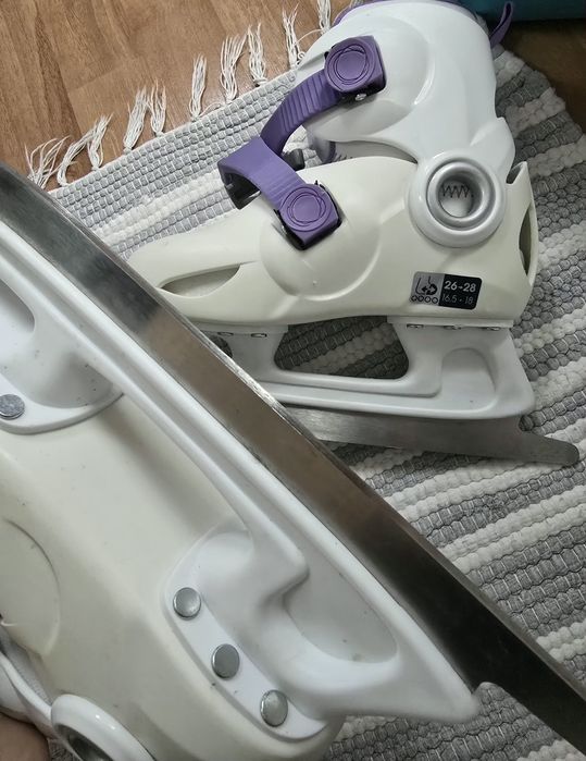 Patine de gheață reglabile pentru copii Oxelo Play 3