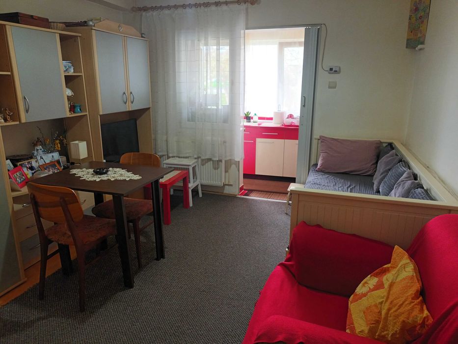Garsoniera spatioasa, cu pivnita