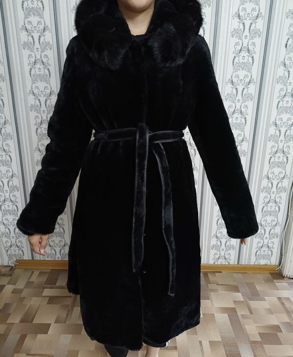 Продам шубу из цигейки и норки