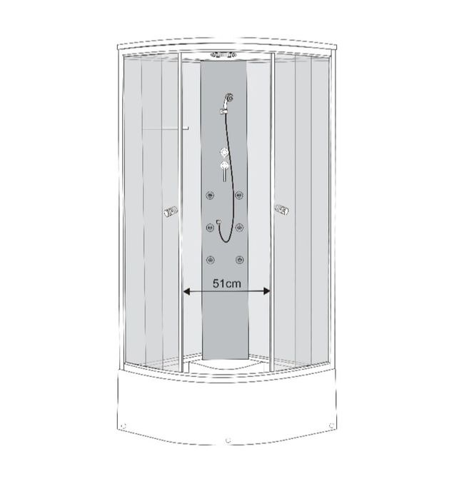 Cabina de dus noua