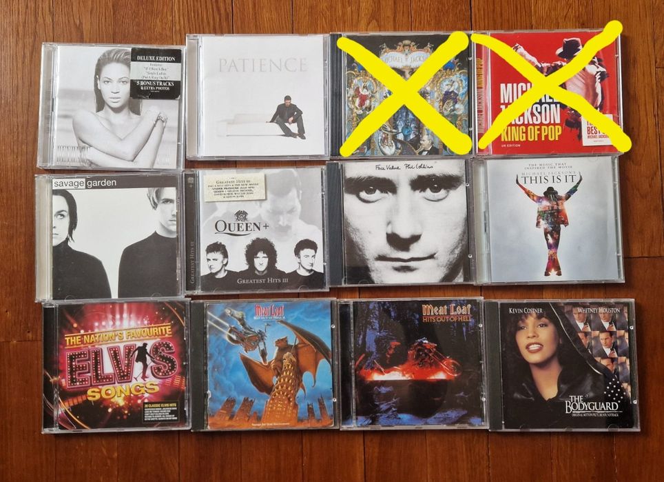Аудио CD, Phil Collins, Madonna, Rihanna, Beyonce, Queen, Eurythmics
