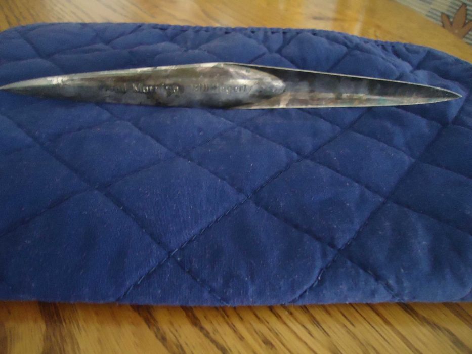 Ножче за писма посребрено