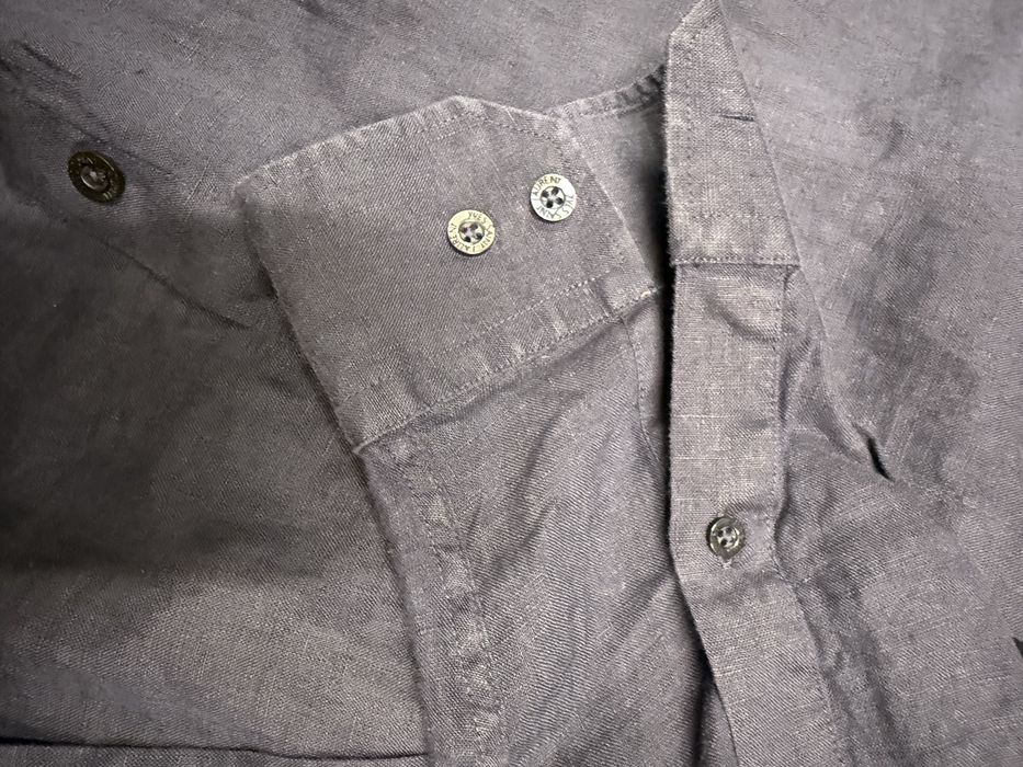 Мъжка ленена риза нова M