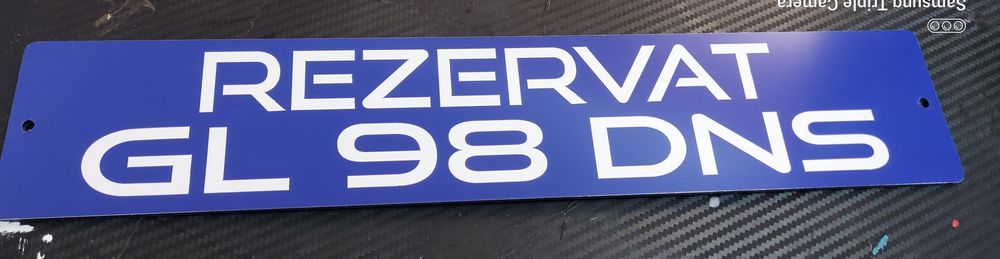 Placute Rezervat ptr parcare auto