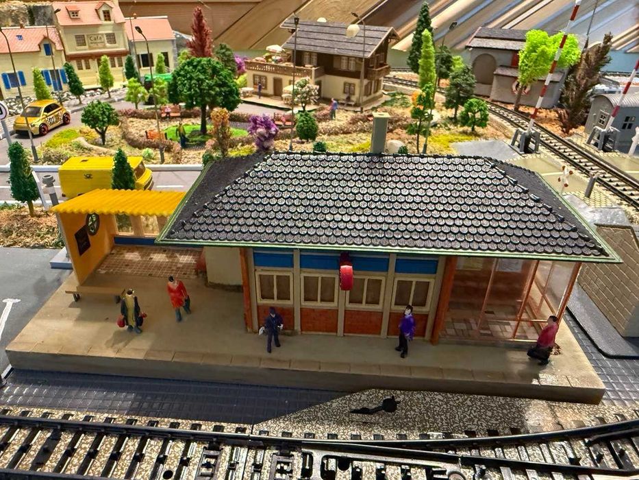 ел влакче мерклин ho диорама  макет