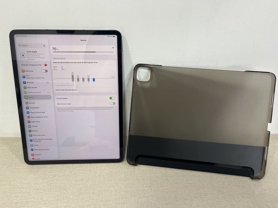 IPad Pro 12.9” M1 512GB Silver Produs in Stare Excelenta