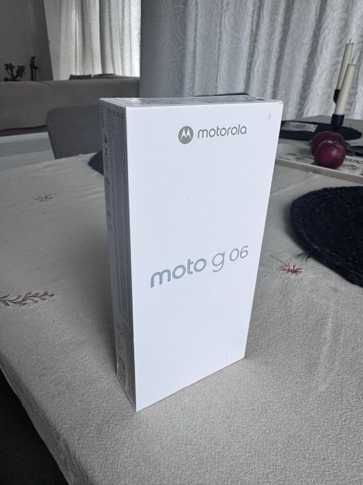 Motorola moto g 06 неразопакован син цвят Tapestry blue 4gb+ 64gb