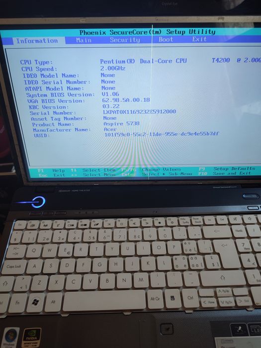 Placa de baza laptop Acer Aspire 5738G 5738 - intel