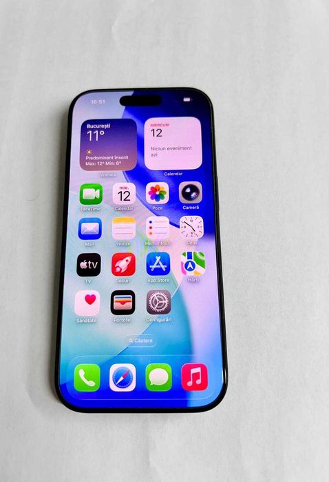 phone 16 pro ca nou,bateria 100% folie si husa