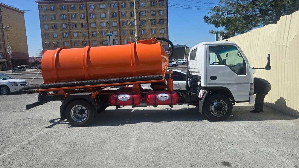 Гавнавоз Isuzi 7 т, Ассенизатор | говновоз| Арзон нархларда келиштириб