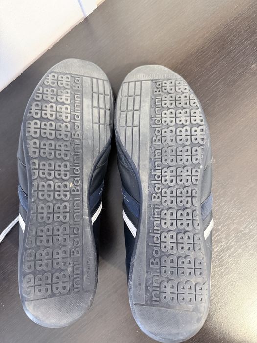 Sneakers Baldinini piele naturală premium, albaștri