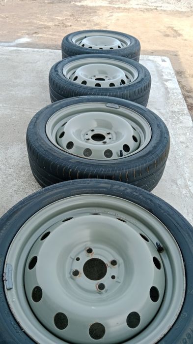 Продам евро диски с шинами 195/50 R15