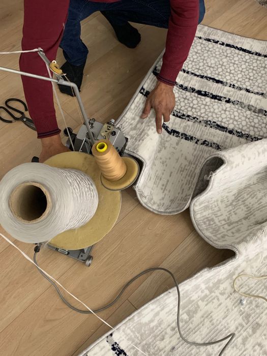 Gilam kesish va tikish,