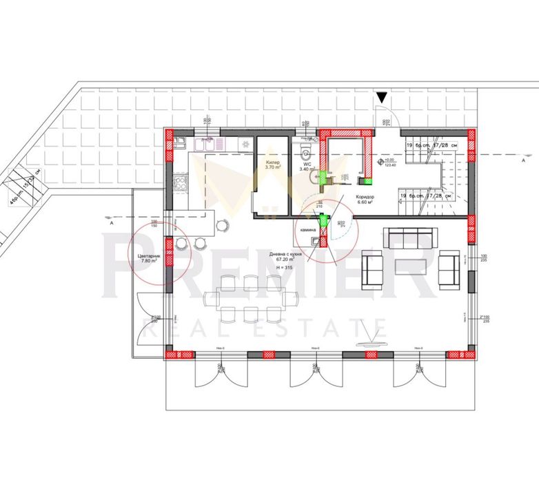 Къща в Варна-м-т Траката площ 345 цена 570000