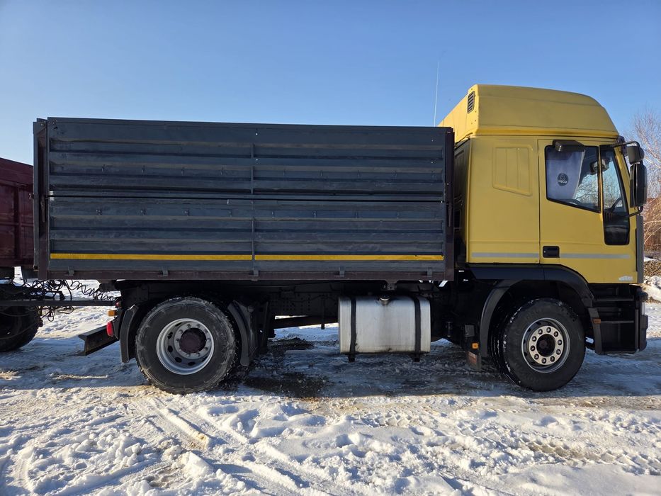 Iveco Magirus + remorca auto basculabila